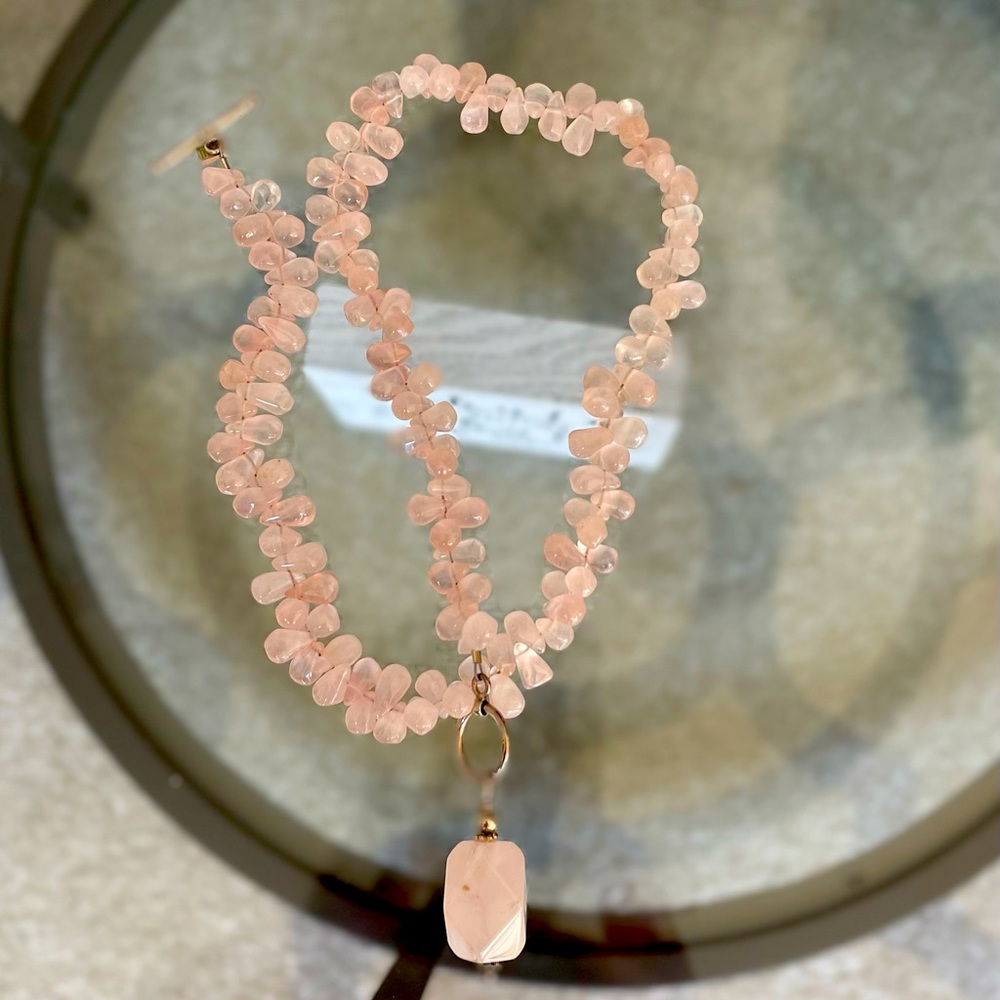 Silpada Rose Quartz Necklace